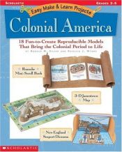 book cover of Colonial America (Easy Make & Learn Projects) by Donald Silver