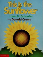 book cover of This is the sunflower by Lola M Schaefer