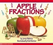 book cover of Apple fractions by Jerry Pallotta