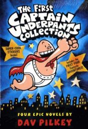 book cover of The Captain Underpants Boxed Set #1: Books 1-4 by Dav Pilkey