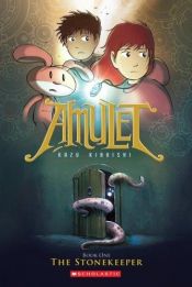 book cover of Amulet: The Stonekeeper by Kazu Kibuishi