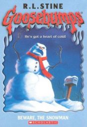 book cover of Beware, The Snowman by Роберт Лоуренс Стайн