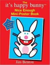 book cover of It's Happy Bunny Postcard Book by Jim Benton
