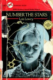 book cover of Number the Stars by Λόις Λόουρι