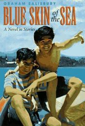 book cover of Blue Skin of the Sea by Graham Salisbury