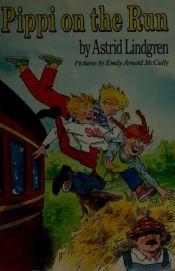 book cover of På rymmen med Pippi Långstrump by Astrid Lindgren