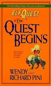 book cover of The Quest Begins by Wendy Pini