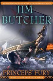 book cover of Princeps' Fury by Jim Butcher