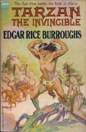 book cover of Voittamaton Tarzan by Edgar Rice Burroughs