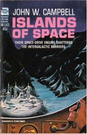 book cover of islands of Space by John W. Campbell