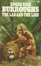 book cover of The lad and the lion by 愛德加·萊斯·巴勒斯