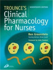 book cover of Trounce's Clinical Pharmacology for Nurses by Ben Greenstein