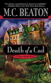book cover of Death of a cad by Marion Chesney