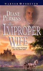 book cover of The improper wife by Diane Gaston