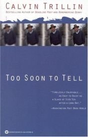 book cover of Too soon to tell by Calvin Trillin