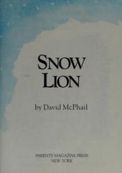 book cover of Un León En La Nieve by David M. McPhail