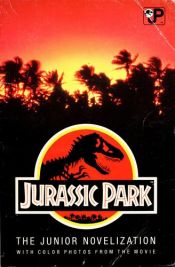 book cover of Jurassic Park: The Junior Novelization by David Koepp|Gail Herman|مایکل کرایتون