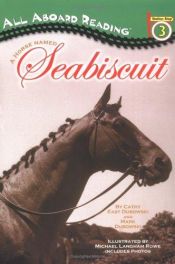 book cover of A Horse Named Seabiscuit (All Aboard Reading) by Mark Dubowski