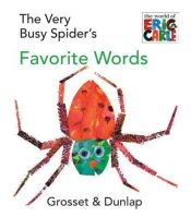 book cover of The very busy spider by Eric Carle
