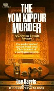 book cover of Yom Kippur Murder (Christine Bennett Mysteries) Book 2 by Lee Harris