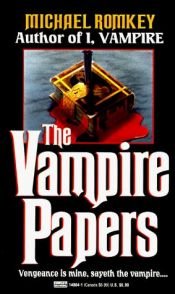 book cover of Vampire Papers by Michael Romkey