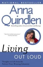 book cover of Living out loud by Anna Quindlen