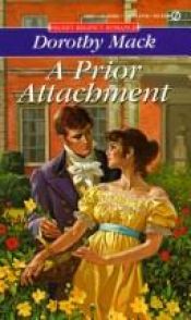 book cover of A Prior Attachment by Alexandra Dors