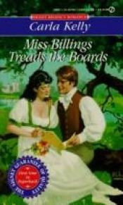 book cover of Miss Billings Treads the Boards by Carla Kelly