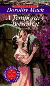 book cover of A Temporary Betrothal (Signet Regency Romances) by Alexandra Dors