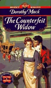 book cover of The Counterfeit Widow by Alexandra Dors