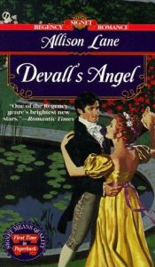 book cover of Devall's Angel by Allison Lane