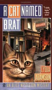 book cover of A cat named Brat by Lydia Adamson