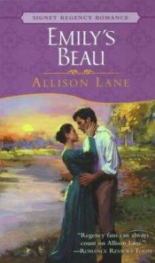 book cover of Emily's beau by Allison Lane