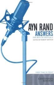 book cover of Ayn Rand answers by איין ראנד