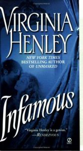 book cover of Infamous [Medieval de Warenne trilogy, Book 2] by Virginia Henley