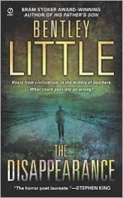 book cover of The Disappearance by Bentley Little