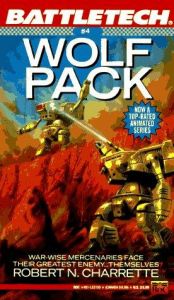 book cover of Wolf Pack by Robert N. Charrette