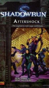 book cover of (Shadowrun) Aftershock by Jean Rabe