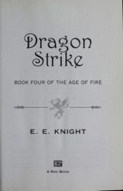 book cover of L'âge du feu, Tome 4 : L'attaque du dragon by E. E. Knight