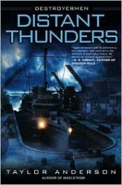 book cover of Distant Thunders: Destroyermen 4 by Taylor Anderson