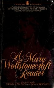 book cover of A Mary Wollstonecraft reader by メアリ・ウルストンクラフト