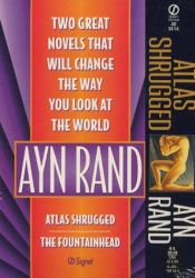 book cover of Ayn Rand : Atlas Shrugged, the Fountainhead by איין ראנד
