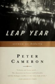 book cover of Leap Year by Peter Cameron