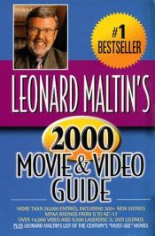 book cover of Leonard Maltin's movie and video guide 2000 by Leonard Maltin