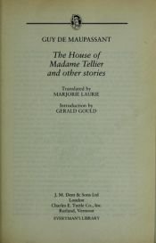 book cover of Das Haus Tellier und andere Erzählungen by Ги де Мопасан