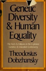 book cover of Genetic Diversity & Human Equality by Theodosius Dobzhansky