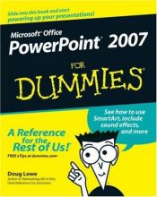 book cover of PowerPoint 2007 For Dummies (For Dummies (Computer by Doug Lowe