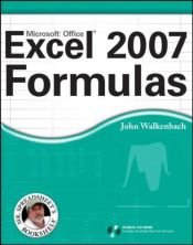 book cover of Excel 2007 Formulas by John Walkenbach
