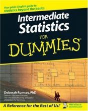 book cover of Intermediate statistics for dummies by Deborah Rumsey