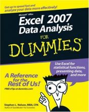 book cover of Excel 2007 Data Analysis For Dummies by Stephen L. Nelson